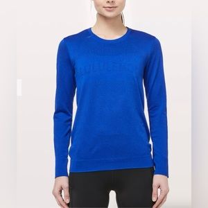 Lululemon Breeze By Long Sleeve size 4 in Wild Bluebell